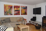 Referenzraum mit Kunst von Rent an Artwork