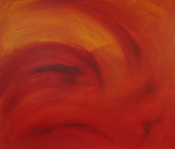 Ohne Titel, 100 × 100 cm