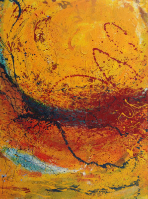 Experiencia Pictorica – 2006, Triptychon, 120 × 240 cm