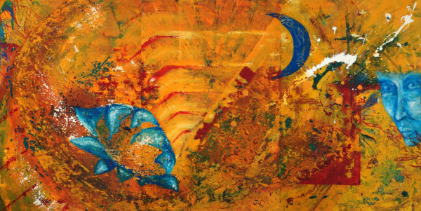 Café del Mar, 120 × 140 cm