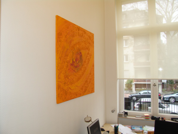 IV – Thomas D mit Reich-Ranicki, 120 × 160 cm